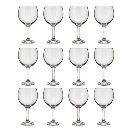 Copa Gin Tonic Sm 615 Ml Copón Vidrio Nadir Tragos X 12 Unid Transparente