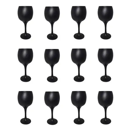 Copa Gin Tonic Sm 615ml Copon Vidrio Nadir Colores X 12 Unid Negro