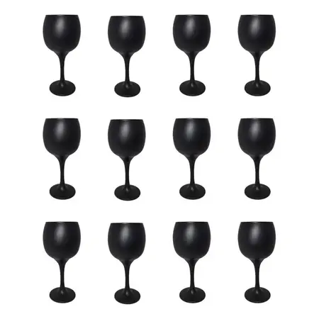 Copa Gin Tonic Sm 615ml Copon Vidrio Nadir Colores X 12 Unid Negro