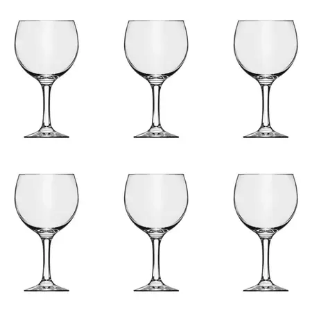 Copa Gin Tonic Vino 600 Ml Tragos Nadir X 6 Unidades Cuo. Transparente