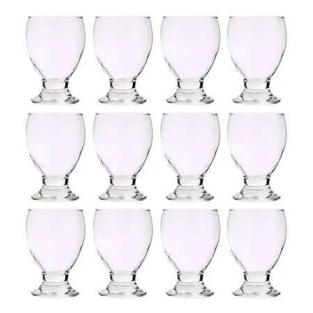 Copa Noruega Agua Rigolleau Vidrio Flint 250ml X 48 Unidades - Transparente