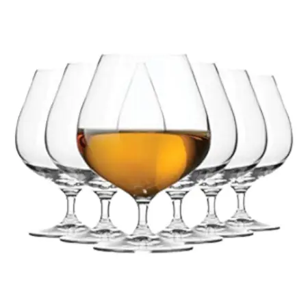Copa Rona Gala Brandy Cristal Capacidad 660 Ml X 6 Unidades Transparente