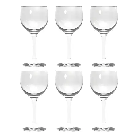 Copa Royal Agua Vidrio Nadir 365 Ml X 6 Unidades Color Transparente