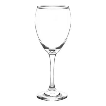Copa Versalles Cristar Vino 244ml Vidrio X6 Unidades Transparente