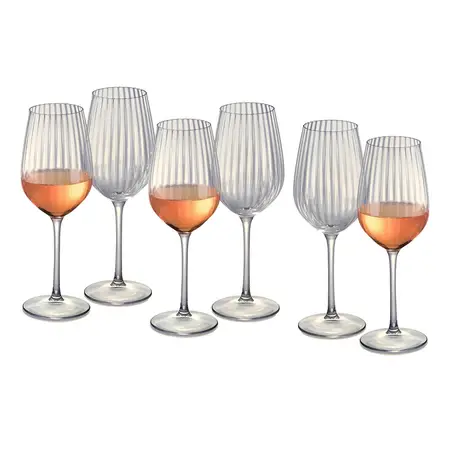 Copa Vino Serena Line Luminarc 350 Cc X6 Color Vidrio Transparente