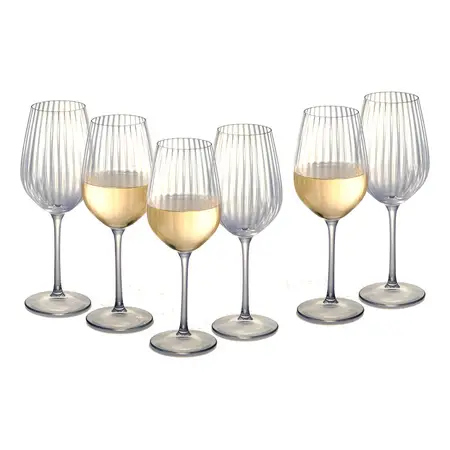 Copa Vino Serena Line Luminarc 470 Cc X6 Color Vidrio Transparente