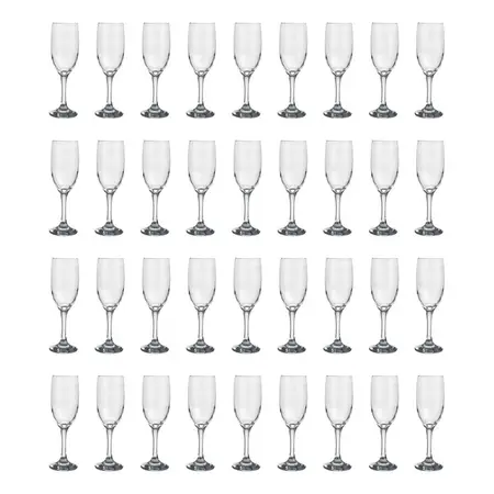 Copa Windsor Champagne Vidrio Nadir 190 Ml X 36 Unidades Transparente