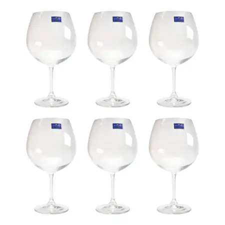 Copas De Cristal Bohemia Gin Tonic 820 Ml Pack X 6 Unidades Agua