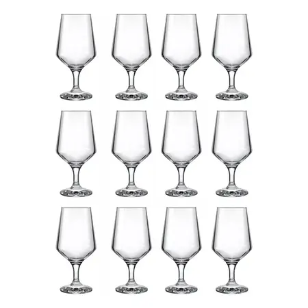 Copas De Vidrio Nadir Brunello Pack X12 Unidades 400ml C/u