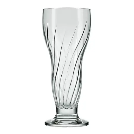 Copas Vidrio Milkshake Clube Nadir 360ml X 12 Unidades Color Transparente