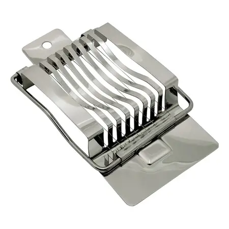 Cr 3421 Cortador Huevo Cortahuevo Acero Inoxidable Rebanador Rodajas