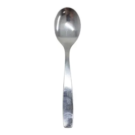 Cuchara Mesa Liso Cosmos Nacional Acero Inoxidable X 12 Uni Plateado
