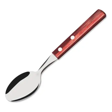 Cuchara Te Tramontina Polywood Acero Y Madera X1u - Cerezo