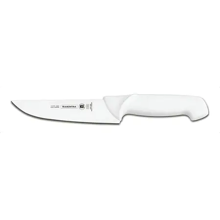Cuchillo Carnicero 9 PuLG Tramontina Profesional Para Carne Color Blanco