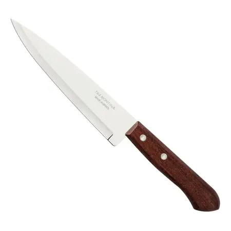Cuchillo Cocina 7 Pulgadas Mango Madera Dynamic Tramontina