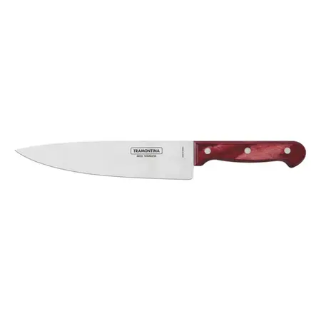 Cuchillo Cocina 8 PuLG Polywood Tramontina Acero Inoxidable