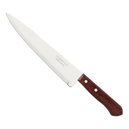 Cuchillo De Cocina Para Carne Tramontina Nº9 Con Mango De Madera