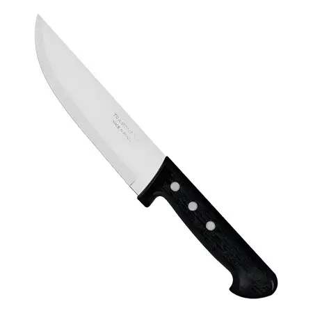Cuchillo De Cocina Tramontina De Acero Inoxidable 6, 27 Cm, Mango De Plástico