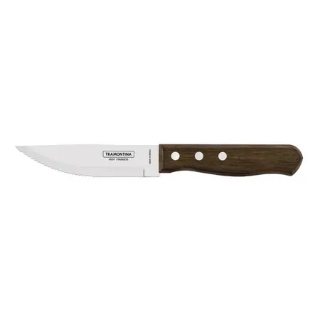 Cuchillo Jumbo Tramontina Tradicional Asado Acero Inoxidable - Marrón