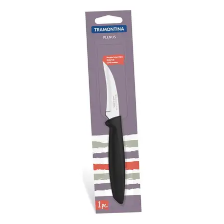 Cuchillo Mondador 3 Plenus Mango Polipropileno Para Tornear - Negro