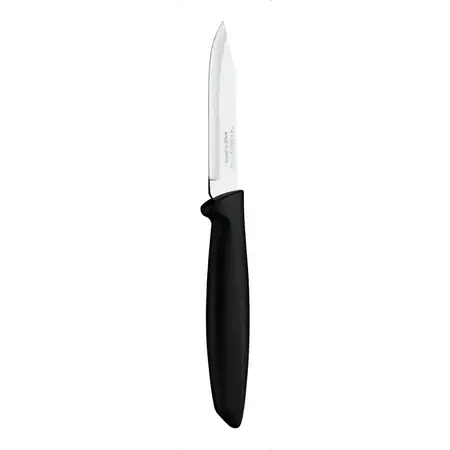 Cuchillo Negro Para Verduras Y Frutas Tramontina Plenus De Acero Inoxidable