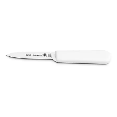 Cuchillo Oficio Mondador Tramontina Acero Inoxidable 3 PuLG - Blanco