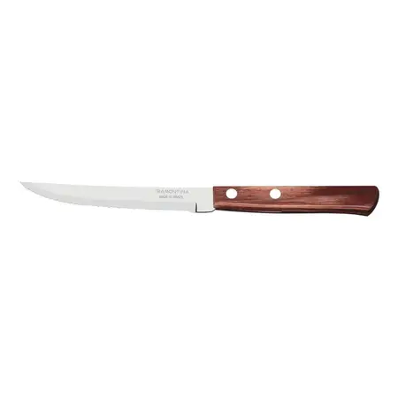 Cuchillo Polywood Tramontina Asado Acero Inoxidable X 6 Und. - Cerezo