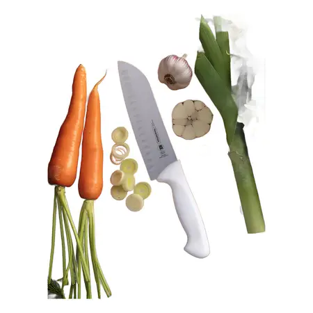 Cuchillo Santoku 7 Premium - 24480/187 - Tramontina Color Blanco