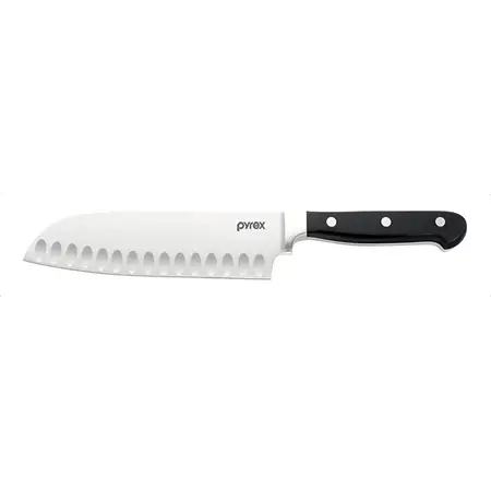 Cuchillo Santoku Pyrex Centurion Acero Forjado Funda Individ