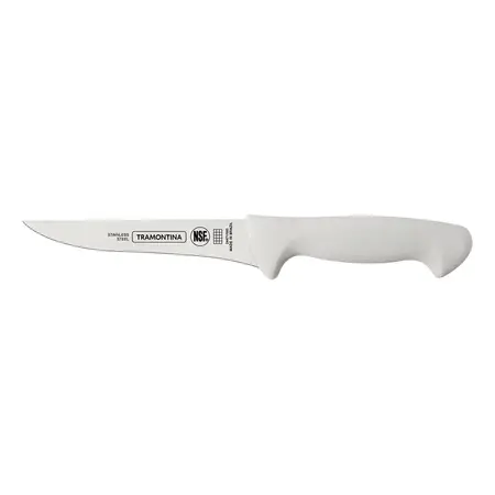 Cuchillo Tramontina Premium Para Huesos De Acero Inoxidable De 5 , Color Blanco