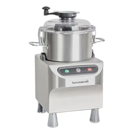 Cutter Procesador Profesional De Alimentos Turboblender 800w Plateado