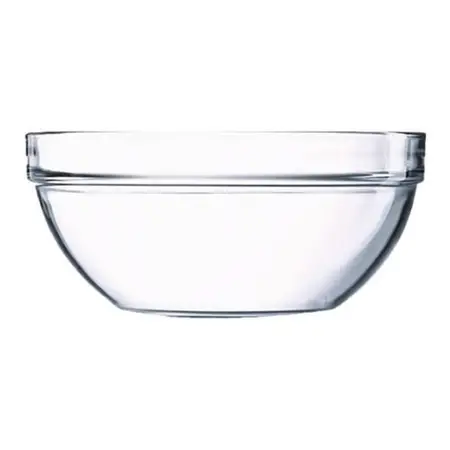 Ensaladera Luminarc Apilable 17 Cm Vidrio Templado Ensaladas Transparente