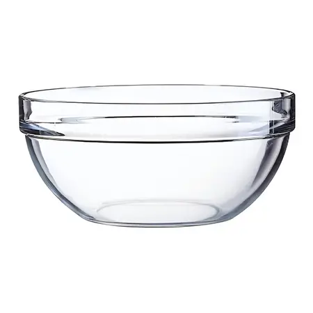 Ensaladera Vidrio 14cm Apilable Luminarc Elegante Resistente