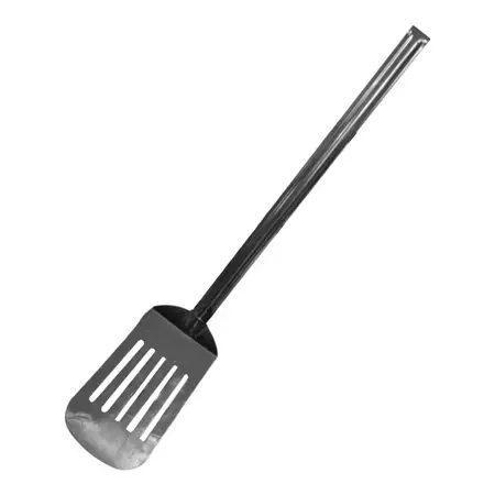 Espatula Calada Utensilio Acero Inoxidable Gastronómica Plateado