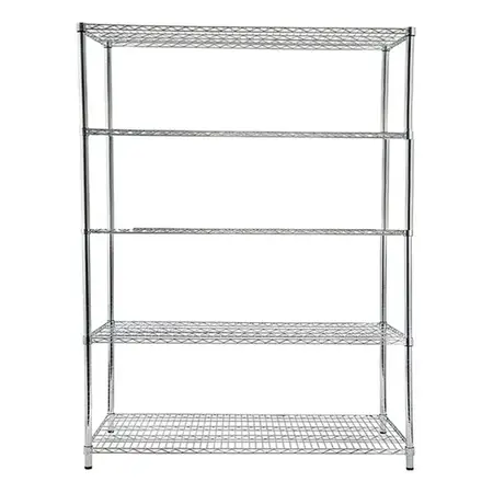 Estantería Metálica Comercial Turboblender 5 Niveles Gris