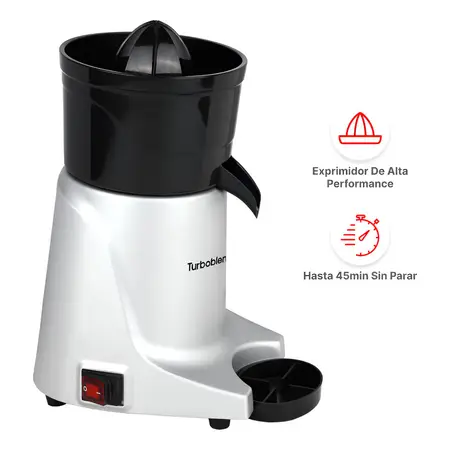 Exprimidor Industrial Eléctrico Turboblender Tb-ex250 Color Gris Frecuencia 50hz / 60hz