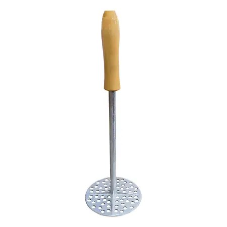 Eyo Cocina Pisapapa Gastronómico Madera A. Inox Profesional 39 Cm