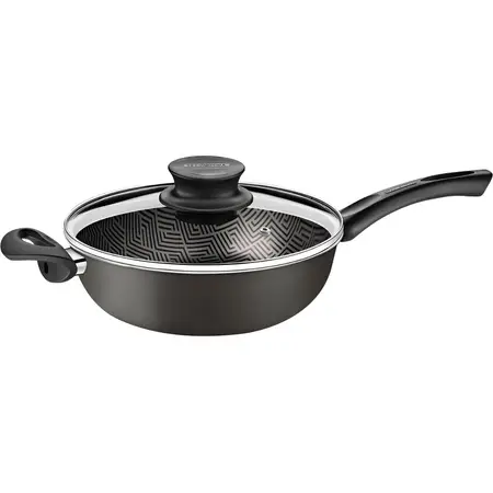 Freidora Antiadherente Tramontina Paris Con 26 Cm De Plomo