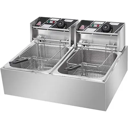 Freidora Industrial Turboblender-fr6v2 12 L Acero Inox Cuot. Acero Inoxidable