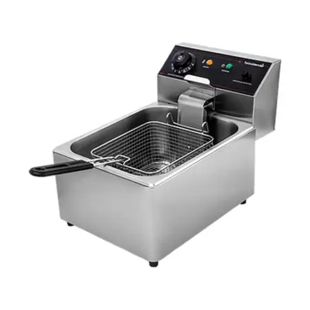 Freidora Industrial Turboblender Tb-fr6v1 6l Acero Inox 220v Acero Inoxidable