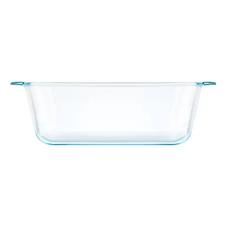 Fuente Asadera Pyrex Vidrio Cuadrada 2,5 Lts Horno Microondas