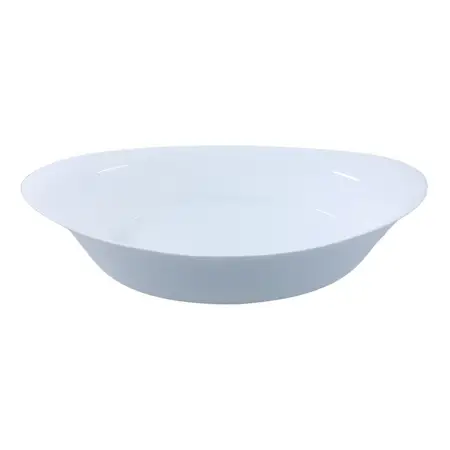 Fuente Oval Smart Cuisine Luminarc Vidrio Templado 38x23 Cm - Blanco