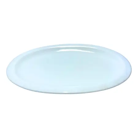 Fuente Ovalada De Porcelana 20 Cm Carol Cocina Diseño Blanco