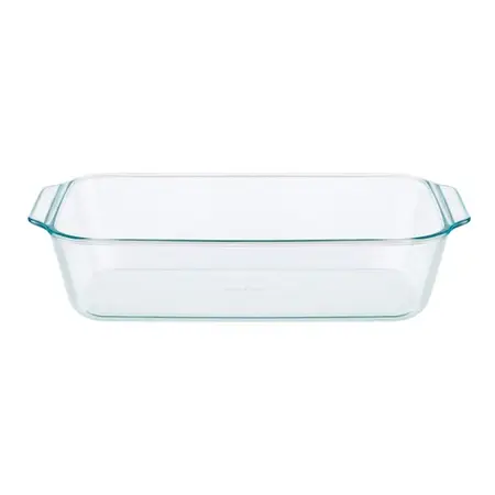 Fuente Rectangular Pyrex 23x33 Cm 4,7 Lts Vidrio Templado - No Aplica