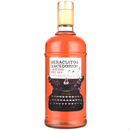 Gin Heraclito Macedonio Dry Ginebra Botanic 750ml