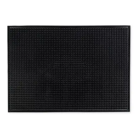 Goma Rejilla Barman Antideslizante Esterilla Barmat 32x22cm - Negro
