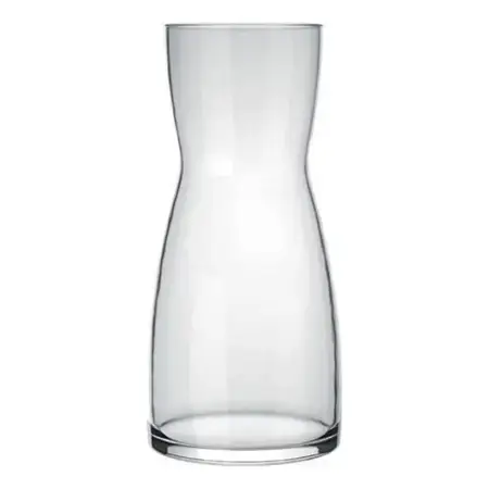 Jarra Botella Botellon Vidrio Cuello Estrecho Decanter 500cc Transparente