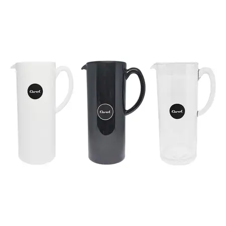 Jarra De Plástico 1,5 Litros Con Tapa Para Bebidas | Carol Negro