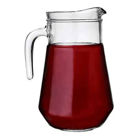 Jarra Vidrio Jugo Agua Gaseosa Nadir 1,4lts Glacial X1 Transparente