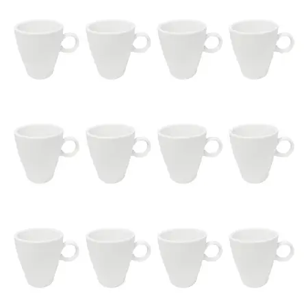 Jarrito Cafe Conico Tsuji Porcelana Con Sello 150 Ml X12 Uni